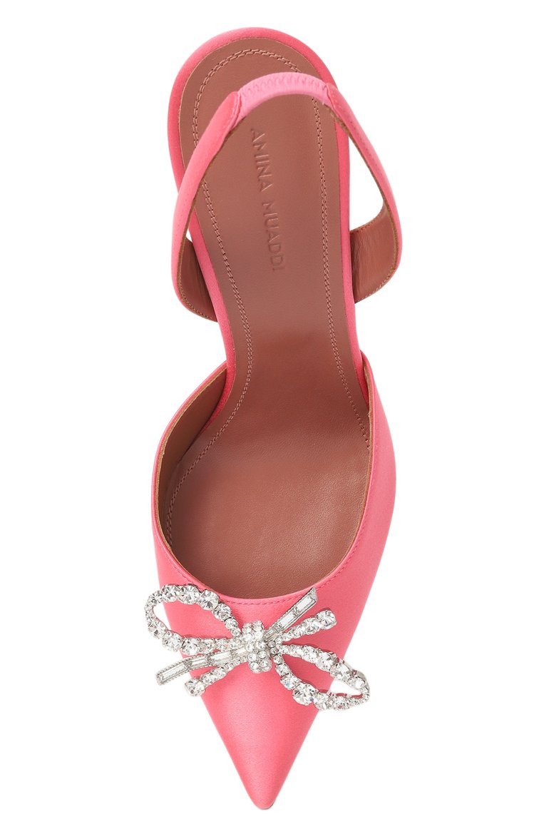 Текстильные туфли rosie sling 95 AMINA MUADDI, арт. R0SIE SLING 95, фото 4