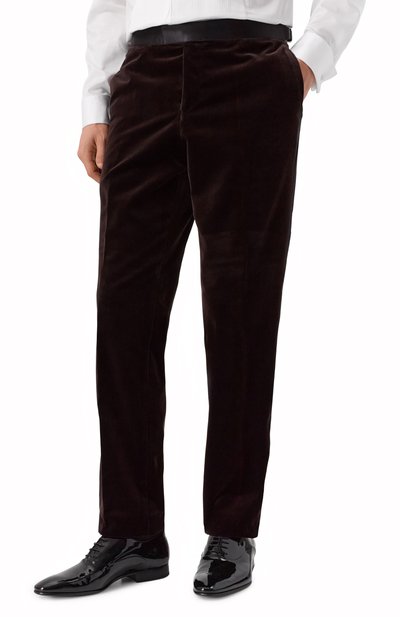 Бархатные брюки BOSS, арт. 50527948, фото 3