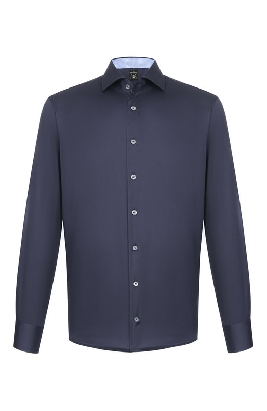 Хлопковая сорочка Van Laack VL-RIVARA-SF05N/150444 Синий VL-RIVARA-SF05N/150444