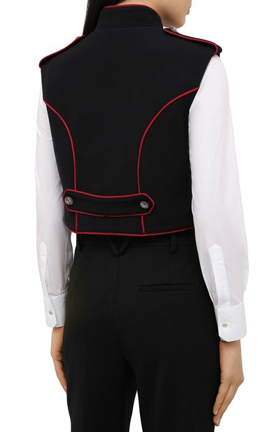 Шерстяной жилет DOLCE & GABBANA, арт. F28TFT/FU2C0, фото 4