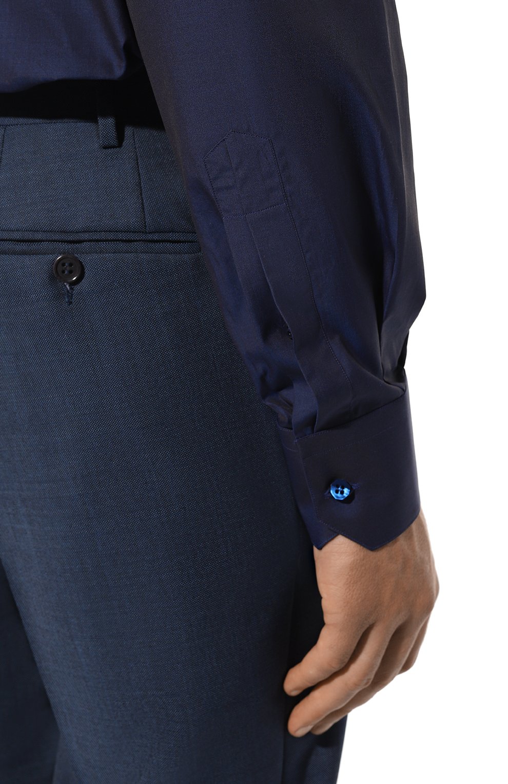 Хлопковая рубашка STEFANO RICCI, арт. MC000540/R122B, фото 6