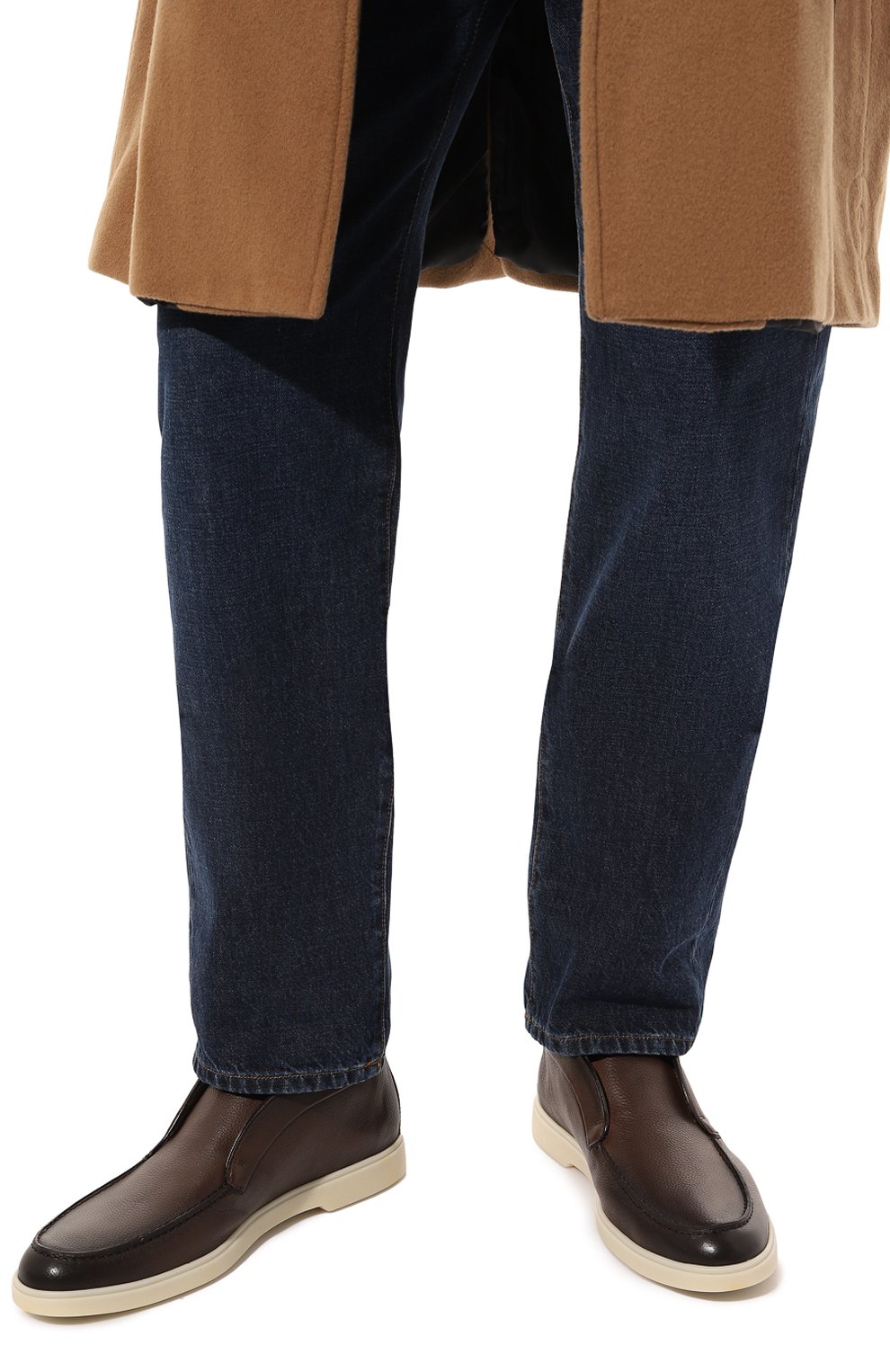 Кожаные ботинки yalta SANTONI, арт. MGYG16715TICBSDSU60, фото 3