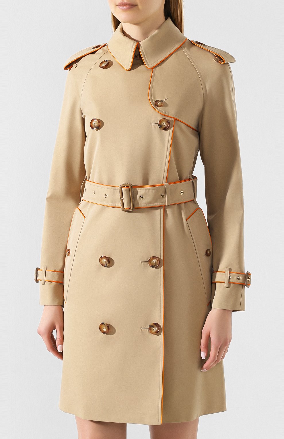 Хлопковый тренч batley BURBERRY, арт. 8024934, фото 3