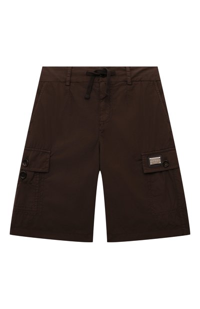 Хлопковые шорты-карго DOLCE & GABBANA, арт. L43Q53/LY089