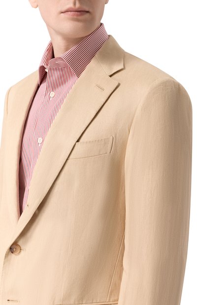 Льняной пиджак LORO PIANA, арт. FA00560, фото 5