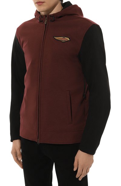 Куртка 120th anniversary HARLEY-DAVIDSON бордового цвета по цене 102760 руб., арт. 97179-23EM, фото 3 Куртка 120th anniversary HARLEY-DAVIDSON, арт. 97179-23EM, фото 3