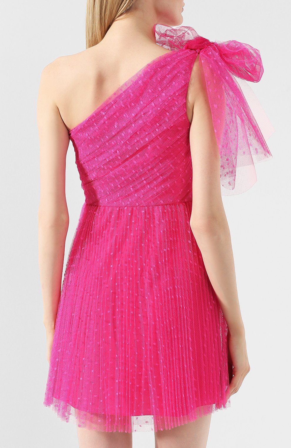 Платье с бантом REDVALENTINO фуксия цвета по цене 99500 руб., арт. RR3VAC02/428, фото 4 Платье с бантом REDVALENTINO, арт. RR3VAC02/428, фото 4
