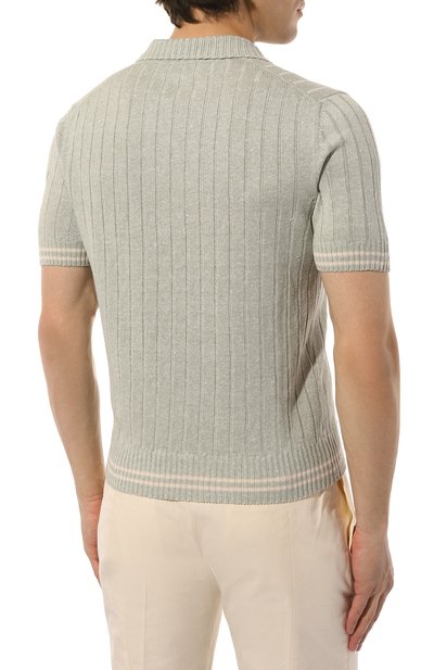 Поло изо льна и хлопка GRAN SASSO, арт. 23140/18624, фото 4