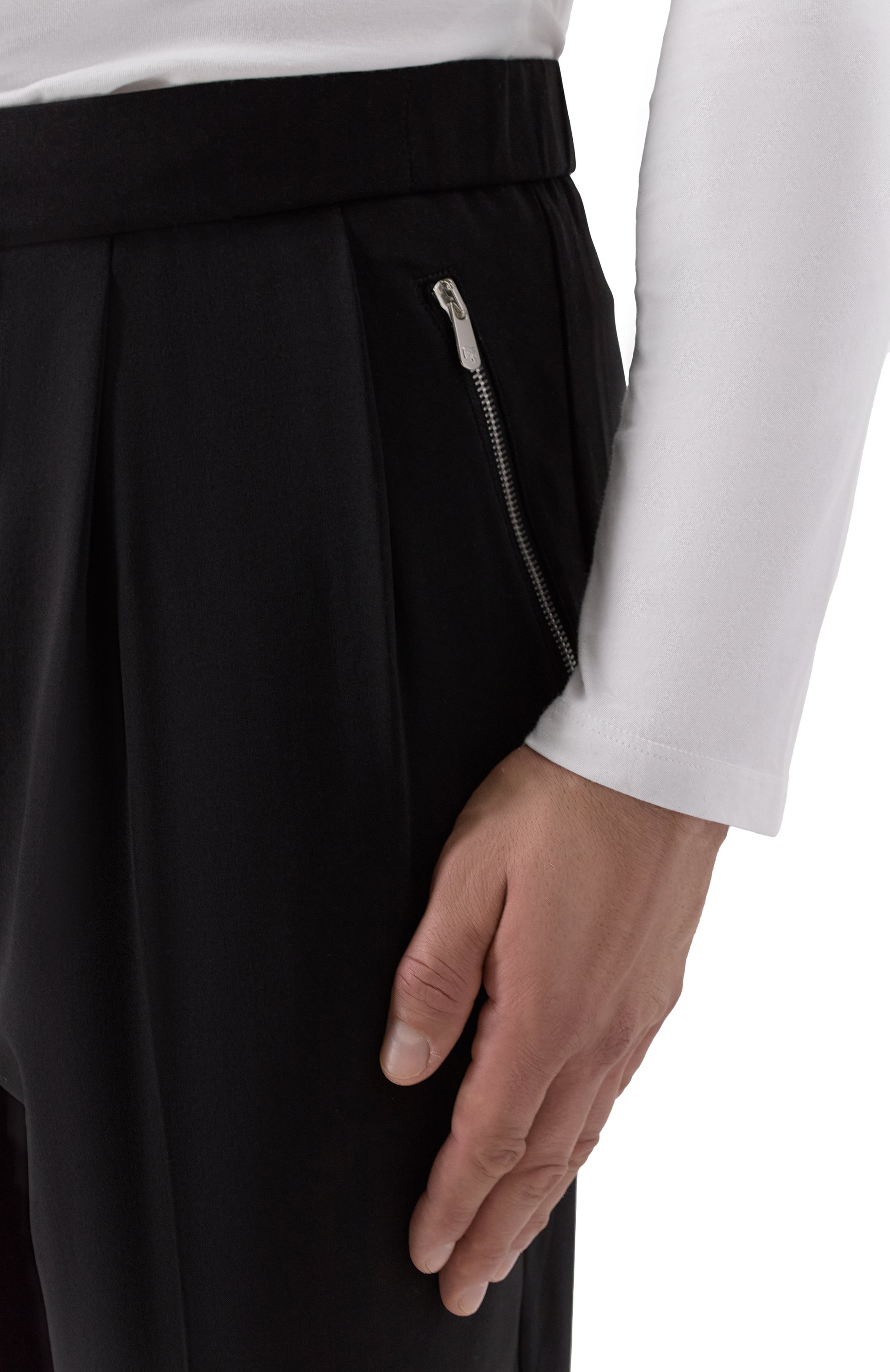 Шерстяные брюки MARCO PESCAROLO, арт. QUATTR0 ZIP/5116/62, фото 5