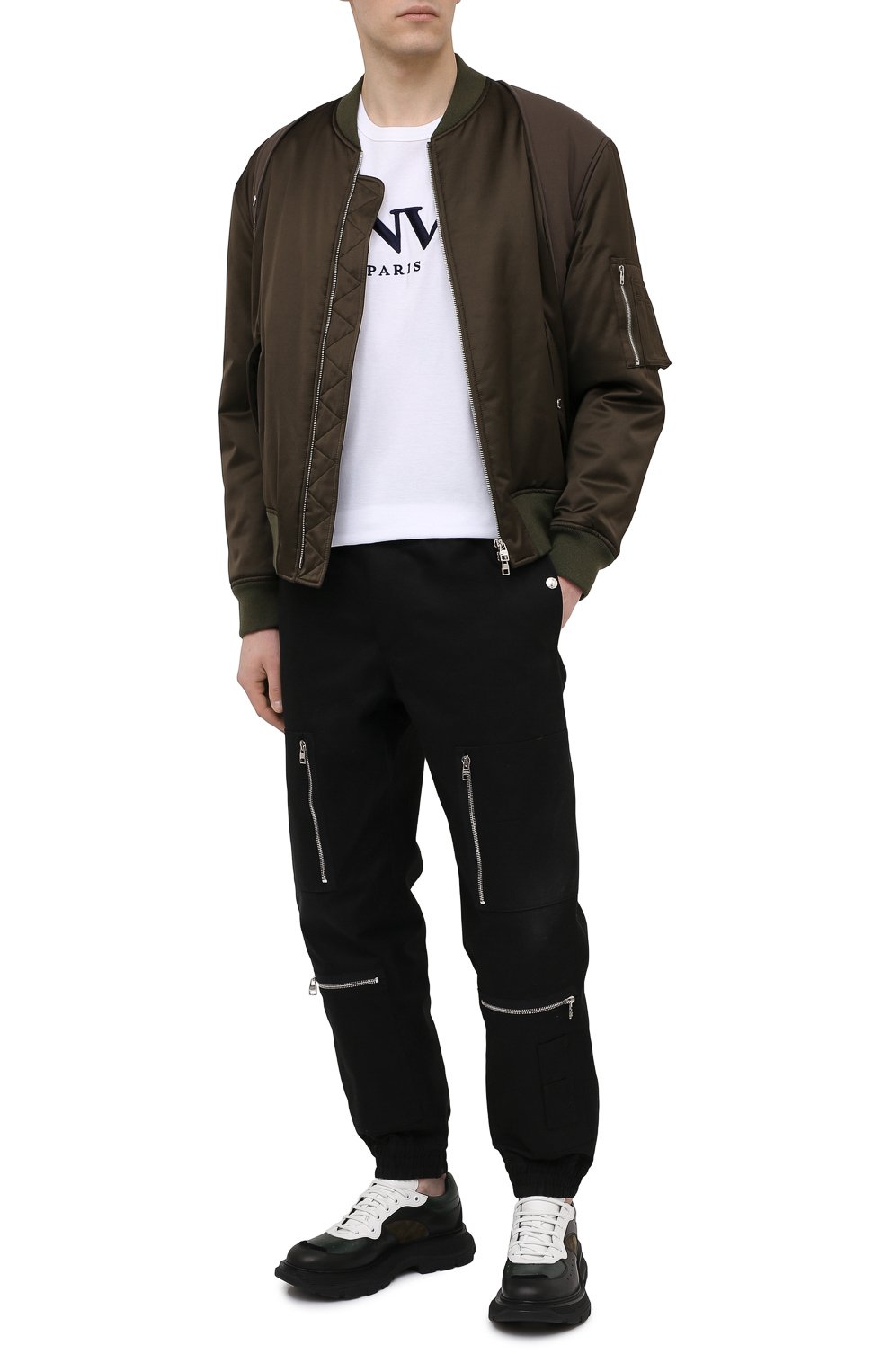 Хлопковая футболка LANVIN, арт. RM-JE0011-JR54-P21, фото 2