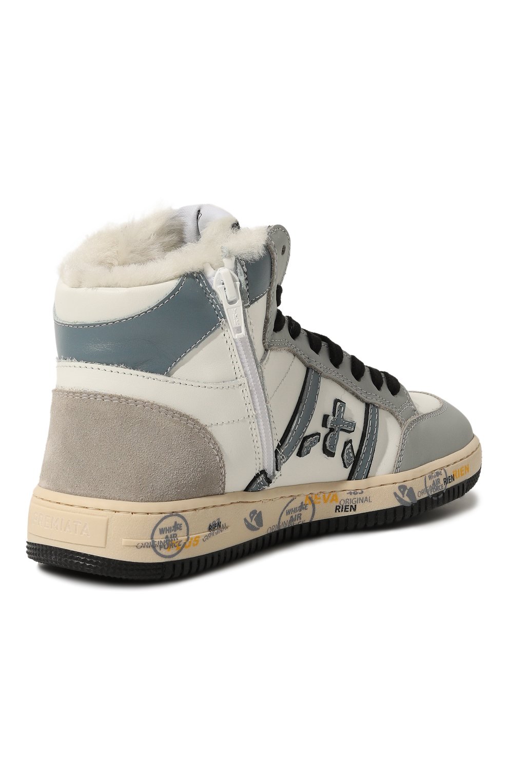 Кожаные кеды wally PREMIATA WILL BE, арт. 24M322410/WALLY HI M/36-40, фото 3