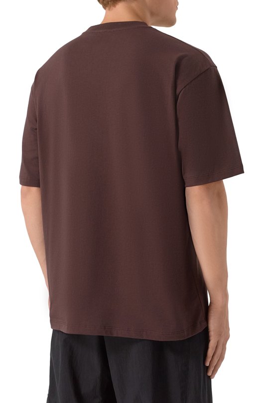 Хлопковая футболка Comme des Fuckdown CFABW01511 Коричневый  CFABW01511 Фото 4
