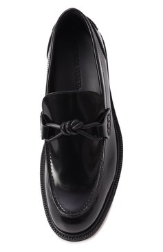Мужские кожаные лоферы astaire BOTTEGA VENETA черного цвета, арт. 816611/V2CM0 | Фото 6 (Нос: Не проставлено; Материал сплава: Проставлено; Материал внутренний: Натуральная кожа; Материал внешний: Натуральная кожа; Стили: Кэжуэл)