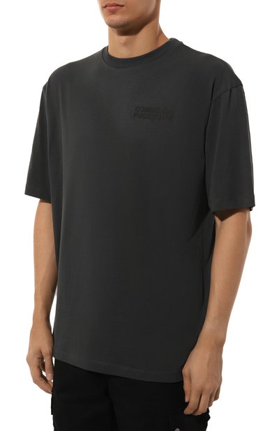 Хлопковая футболка COMME DES FUCKDOWN, арт. CFABM01317, фото 3