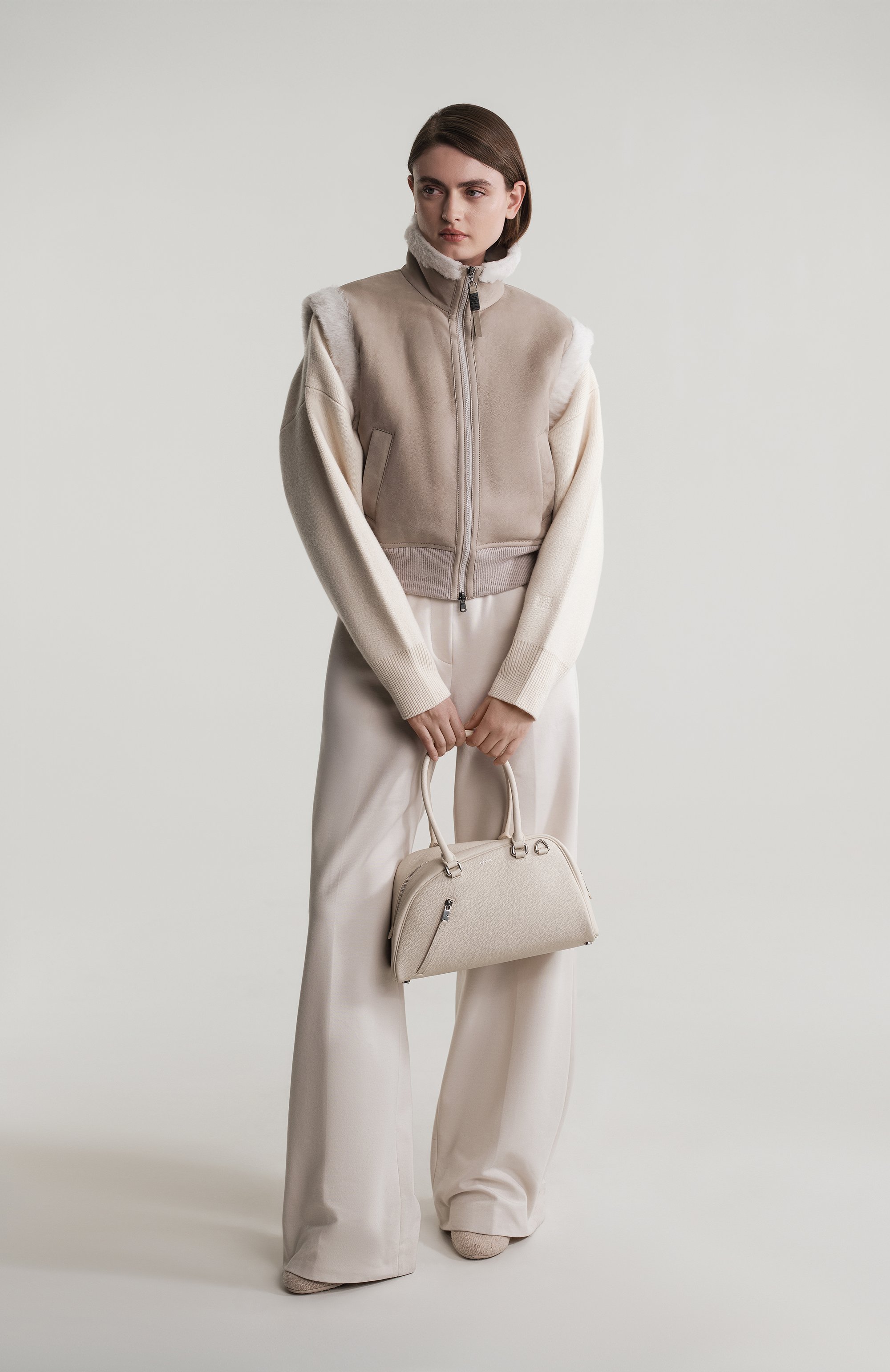 Жилет из овчины BRUNELLO CUCINELLI, арт. MPMBP7985P, фото 7