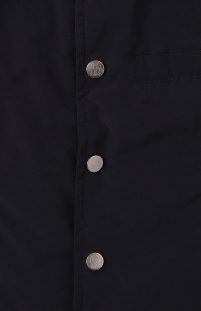Утепленный жилет BRUNELLO CUCINELLI темно-синего цвета по цене 79950 руб., арт. BD479J134B, фото 3 Утепленный жилет BRUNELLO CUCINELLI, арт. BD479J134B, фото 3