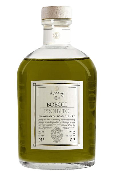 Диффузор boboli proibito / &quot;запретный сад боболи&quot; (ваза 3000ml + рефил 6x500ml) LOGEVY FIRENZE 1965, арт. 8050519370028