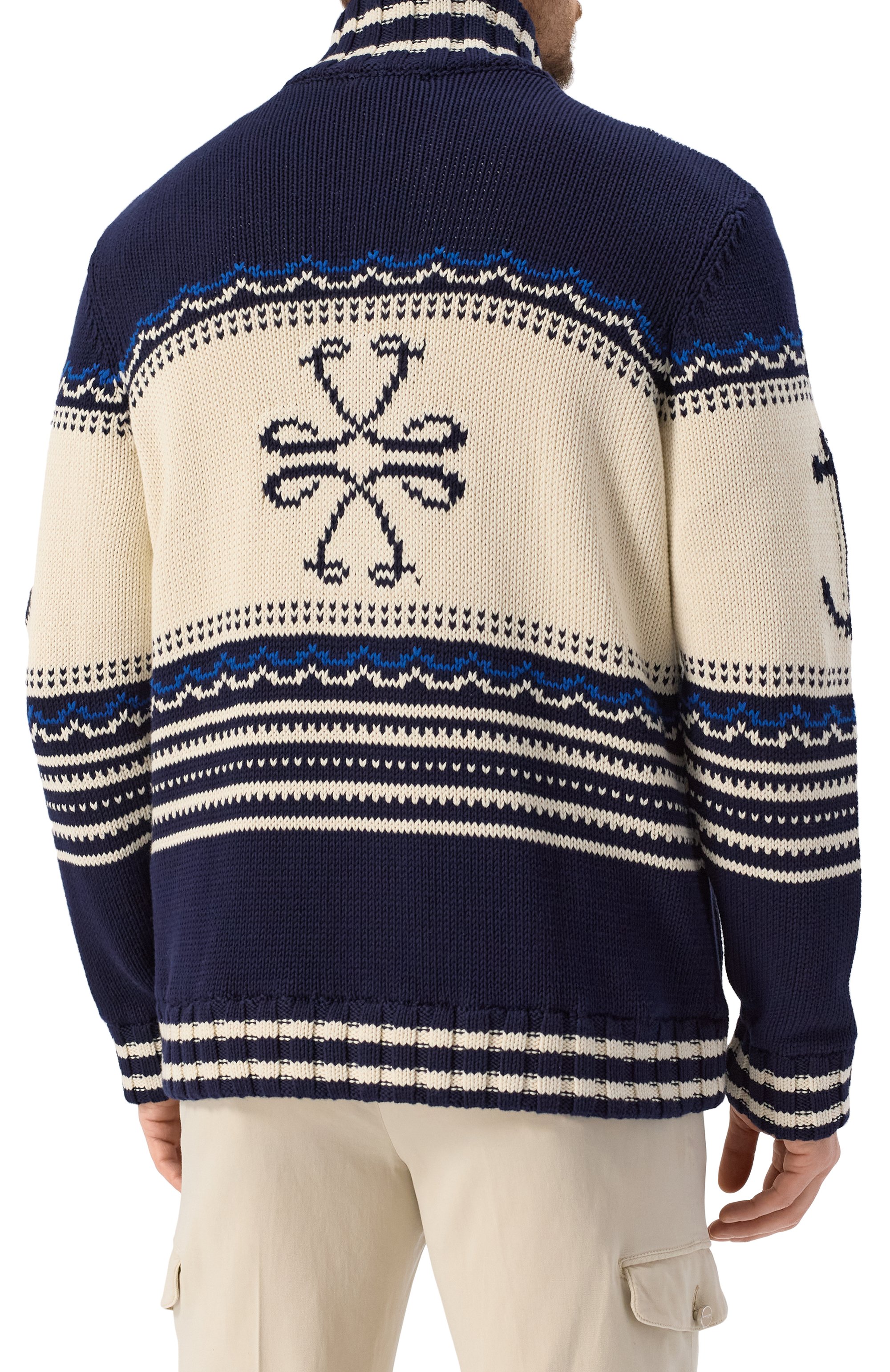 Хлопковый кардиган JACOB COHEN, арт. 25E P/JUR_SJ001 000 X0001 FL, фото 4