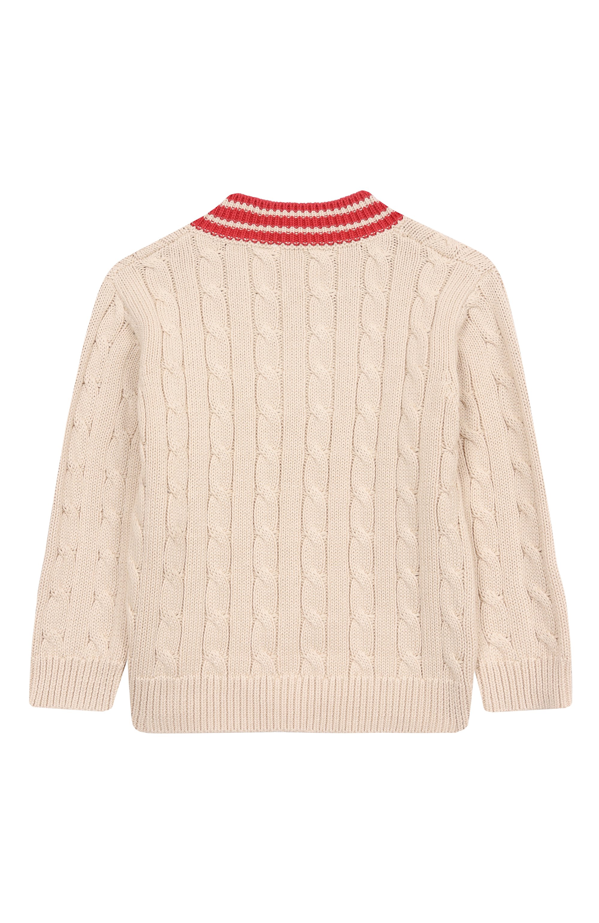 Хлопковый пуловер IL GUFO, арт. P25MA480EM109/5A-8A, фото 2