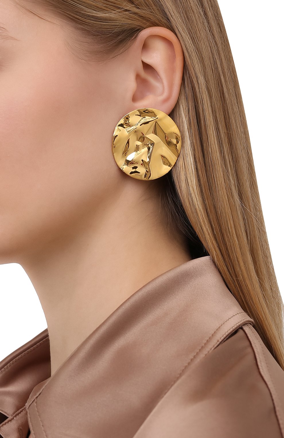 Серьги EXCLAIM золотого цвета по цене 13980 руб., арт. 032G2148E, фото 2 Серьги EXCLAIM, арт. 032G2148E, фото 2