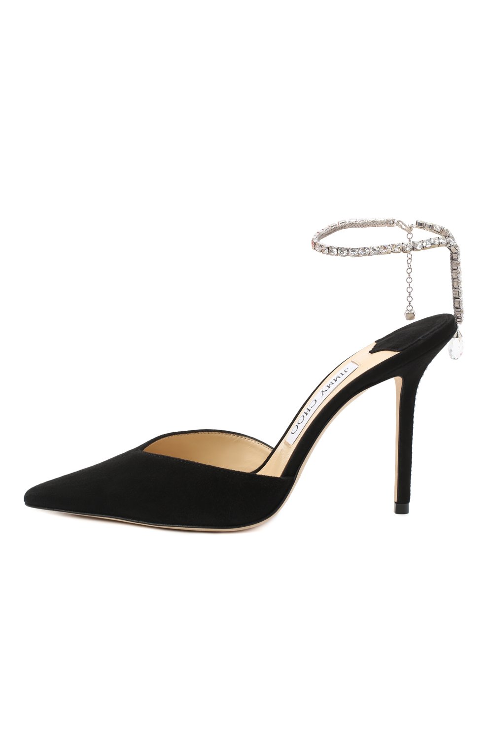 Замшевые туфли saeda 100 JIMMY CHOO, арт. SAEDA 100/EWA, фото 3