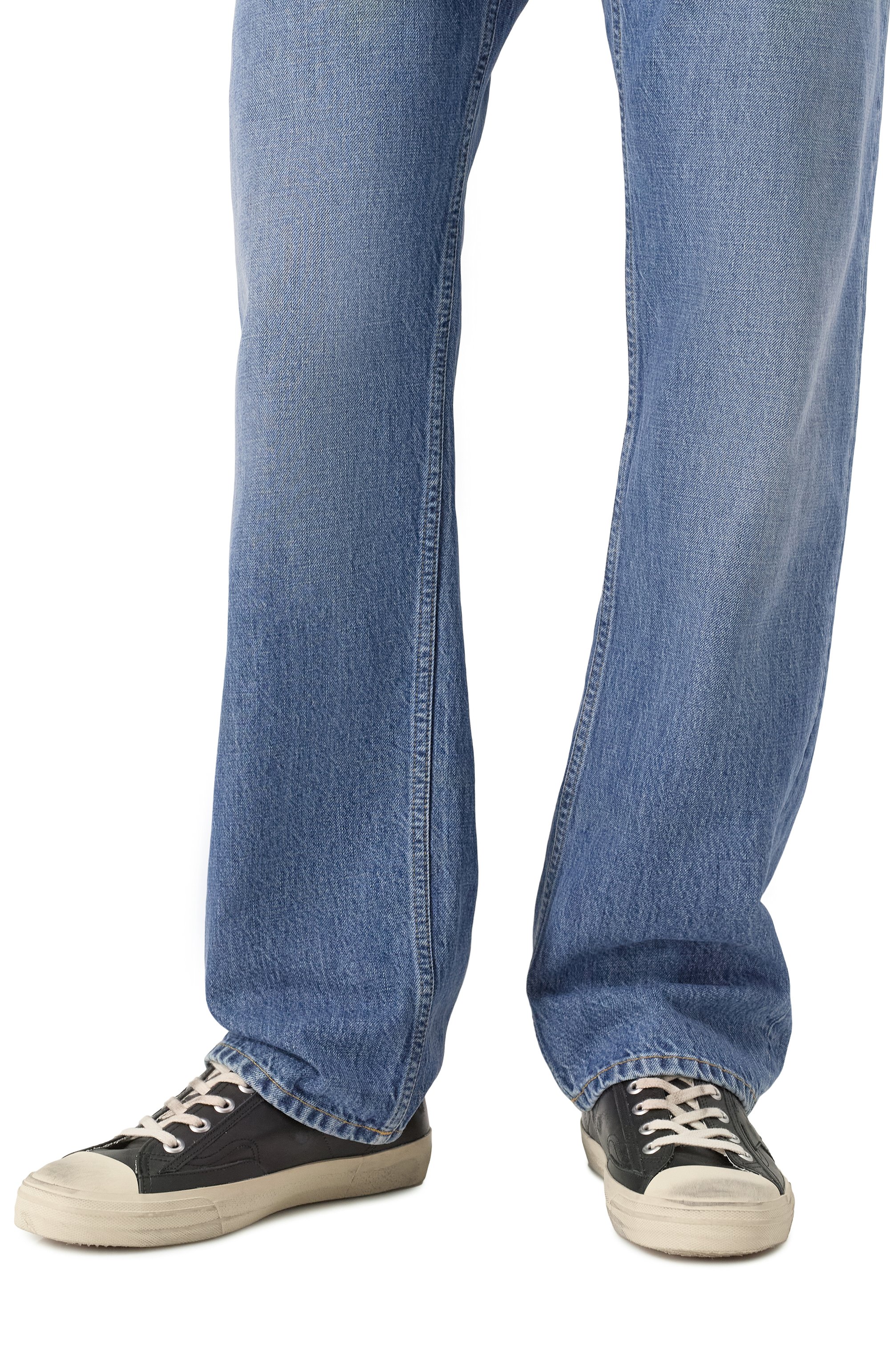 Кожаные кеды v-star GOLDEN GOOSE DELUXE BRAND, арт. GMF00129.F005033, фото 3