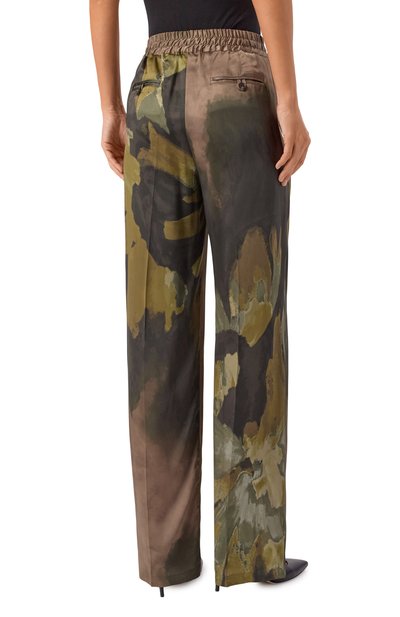 Шелковые брюки KITON, арт. D48122K0585G03, фото 4