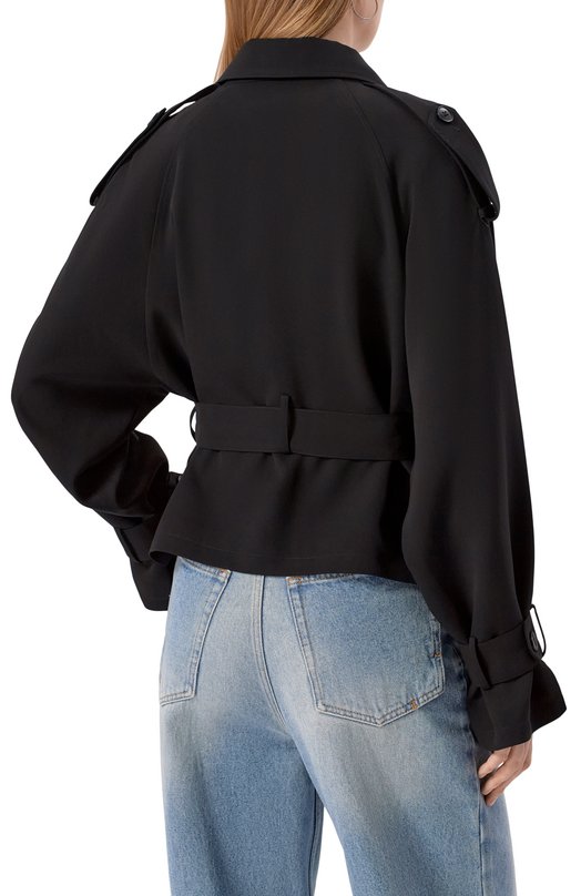 Тренч Aya Muse AMFW2555 Чёрный  AMFW2555 Фото 4