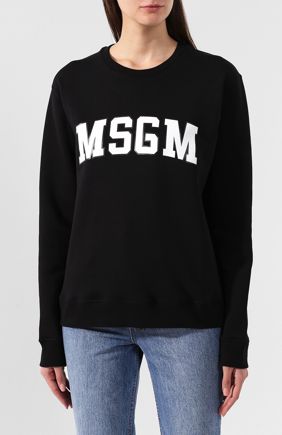 Хлопковый свитшот MSGM, арт. 2741MDM63 195799, фото 3