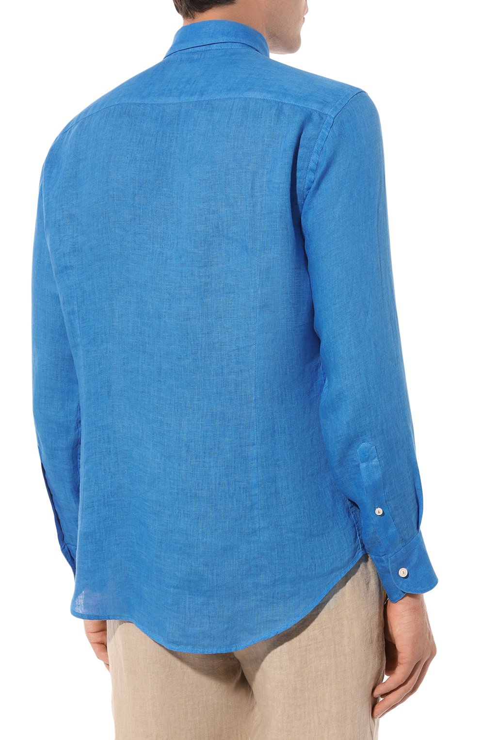 Льняная рубашка MC2 SAINT BARTH, арт. STBM/PAMPL0NA/00826D, фото 4