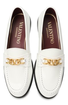 Кожаные лоферы vlogo VALENTINO, арт. 1W2S0EQ6YZX 0BO, фото 1