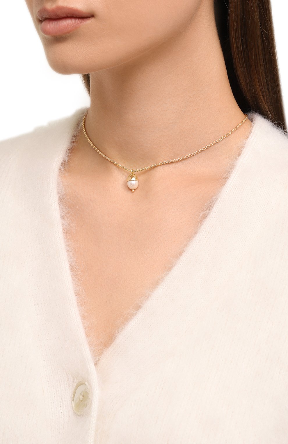 Кулон на цепочке BONVO, арт. PERLA/G0LD, фото 2