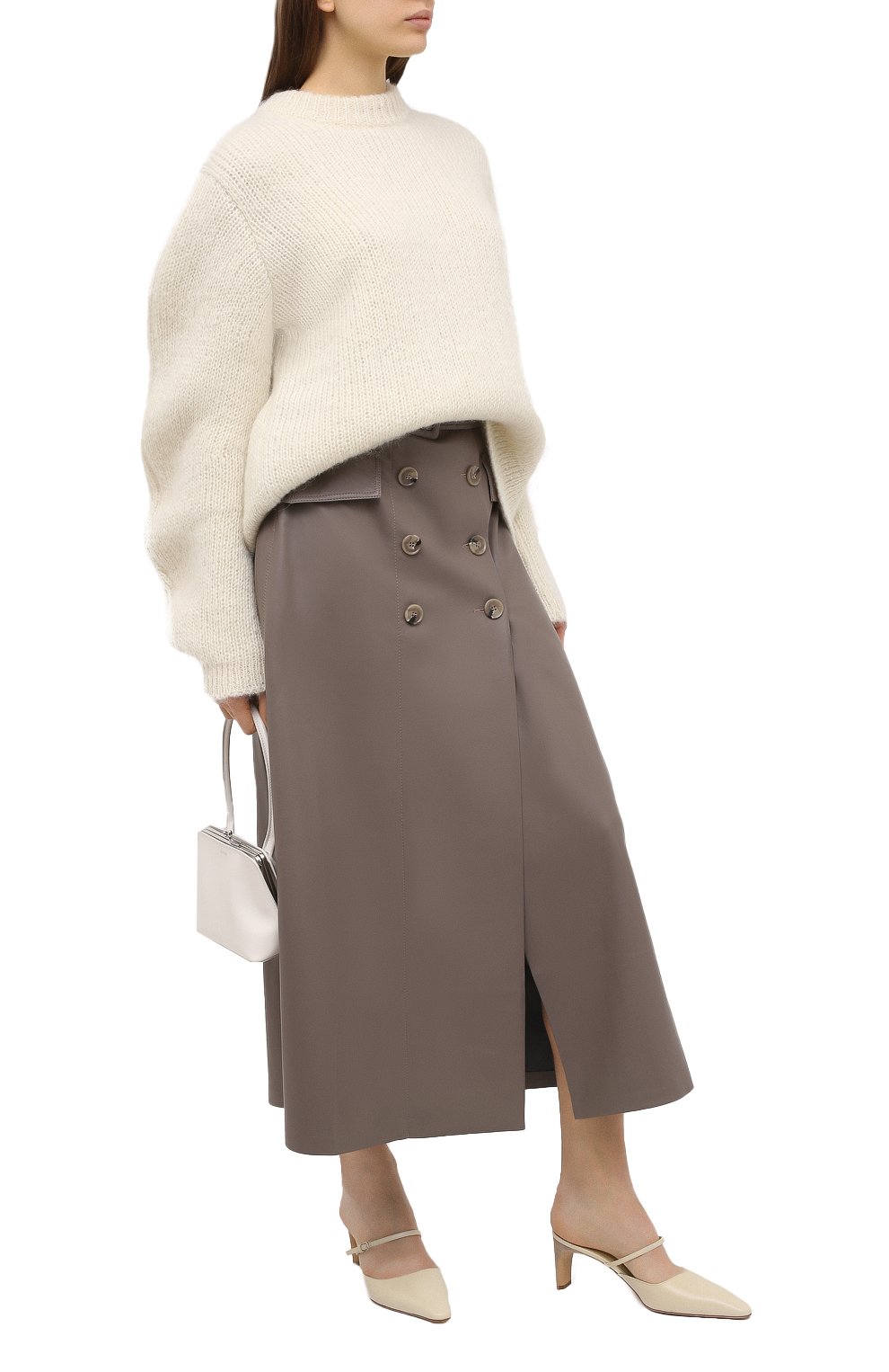 Юбка NANUSHKA, арт. ZANE_CLAY_VEGAN LEATHER, фото 2