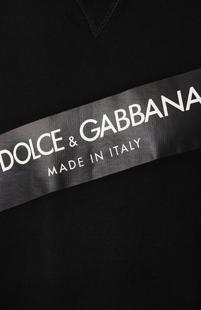 Хлопковое худи с короткими рукавами DOLCE & GABBANA, арт. G9KR6T/FU7DU, фото 5