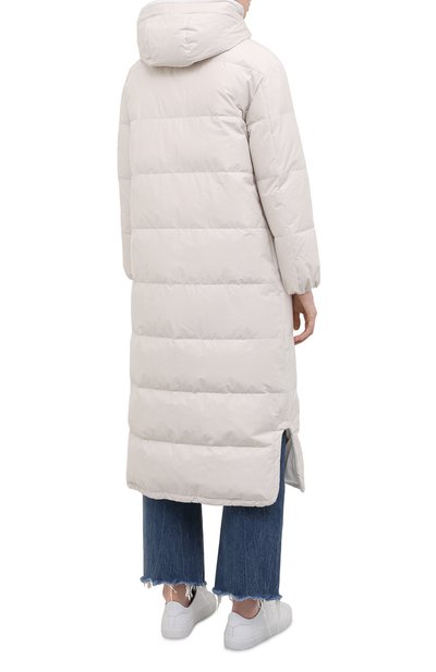 Пуховик BRUNELLO CUCINELLI кремового цвета по цене 562500 руб., арт. MB5749588, фото 4 Пуховик BRUNELLO CUCINELLI, арт. MB5749588, фото 4