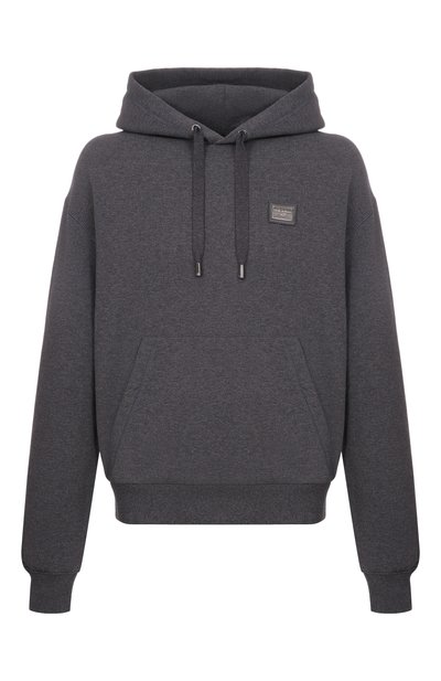 Мужской хлопковое худи DOLCE & GABBANA, арт. G9ZU0T/G7P1C