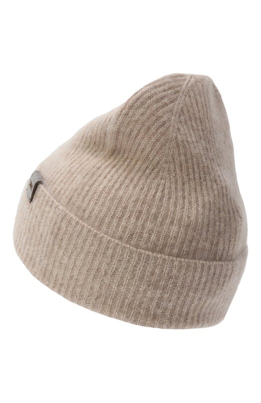 Шапка из кашемира и шелка Kiton D60768K0501H07 Бежевый  D60768K0501H07 Фото 3