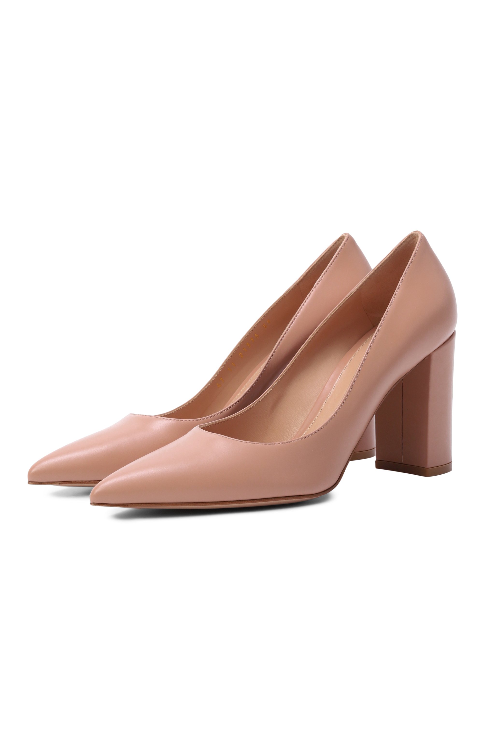 Кожаные туфли piper 85 GIANVITO ROSSI, арт. G21375.85RIC.VGIPEAH, фото 1