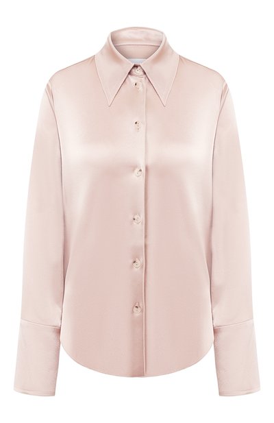 Атласная блузка NANUSHKA, арт. MANDINE_HIMALAYAN SALT_SLIP SATIN, фото 1