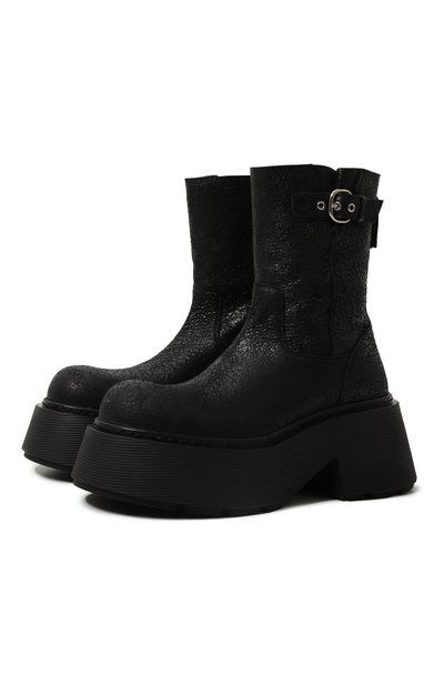 Женские кожаные ботинки stripy VIC MATIE, арт. 1F2166D_D30F040101