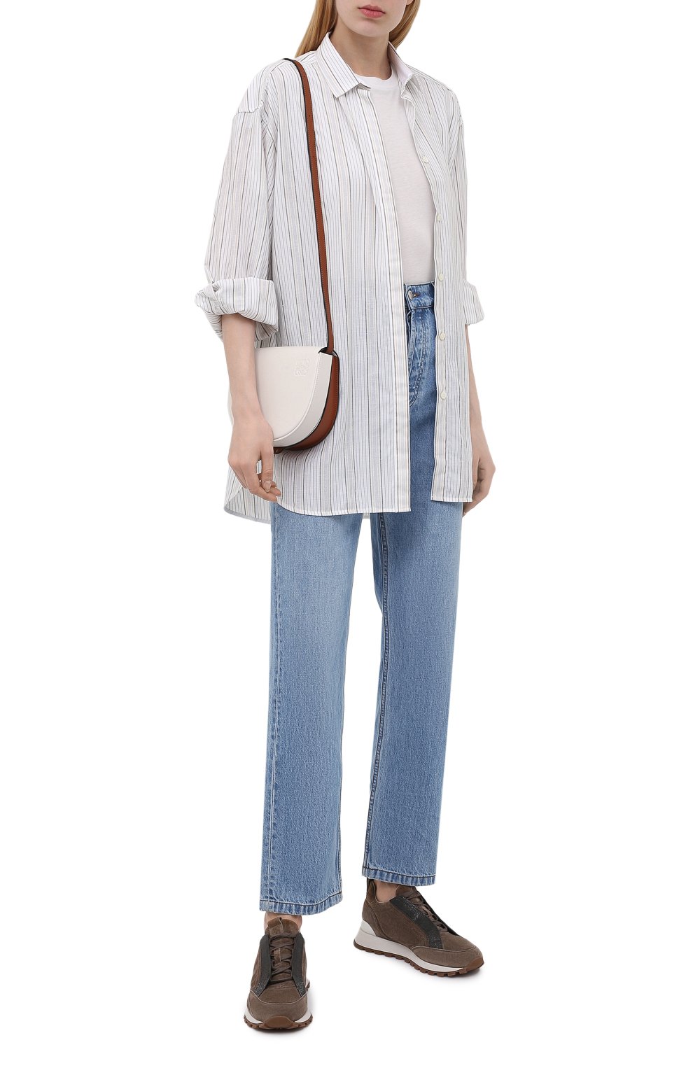 Замшевые кроссовки BRUNELLO CUCINELLI, арт. MZSFG2000P, фото 2