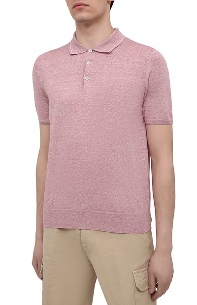 Поло изо льна и хлопка FIORONI, арт. MK20701C1, фото 3