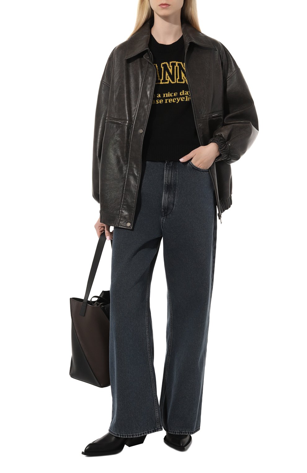 Шерстяной жилет GANNI, арт. K2091, фото 2