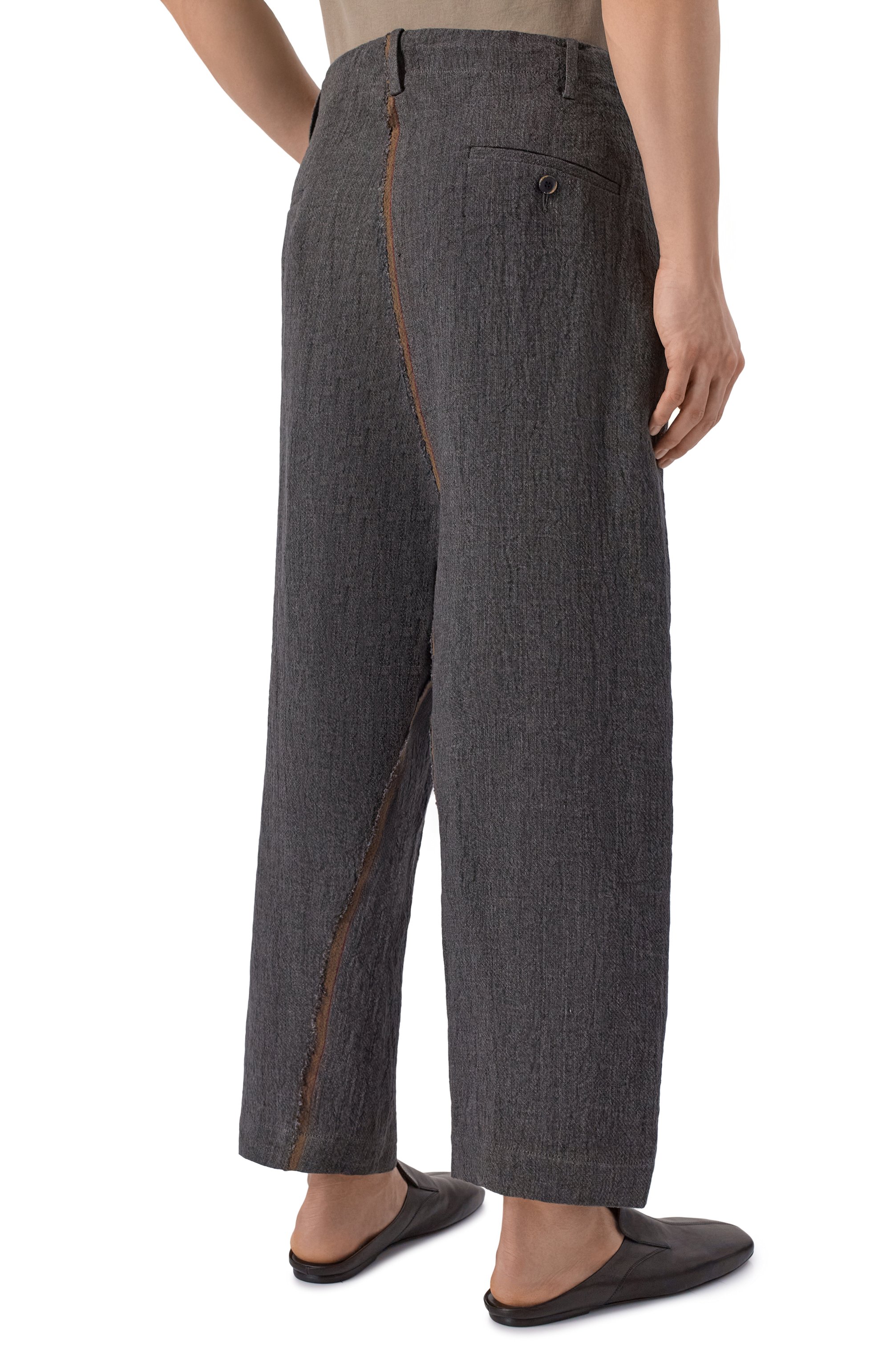 Льняные брюки UMA WANG, арт. UM3518, фото 4