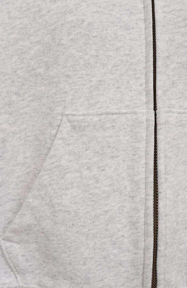 Хлопковая толстовка sporty & rich x ucla SPORTY AND RICH, арт. ST068615639GY03, фото 6