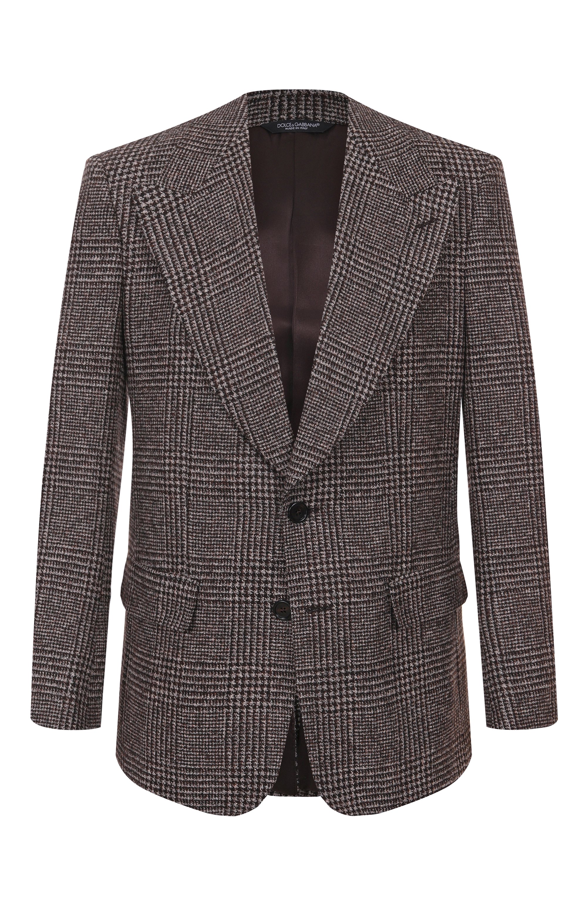 Пиджак из шерсти и хлопка DOLCE & GABBANA, арт. G2VT5T/FQMKD, фото 1