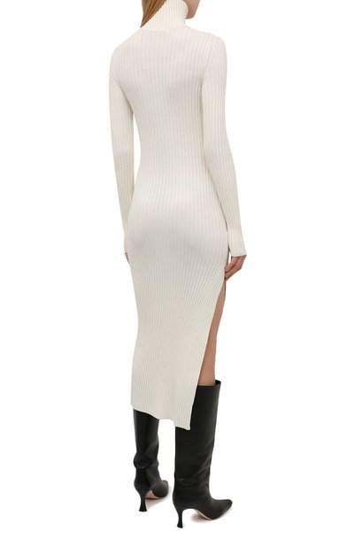 Платье MSGM кремового цвета по цене 59950 руб., арт. 3141MDA112 217777, фото 4 Платье MSGM, арт. 3141MDA112 217777, фото 4