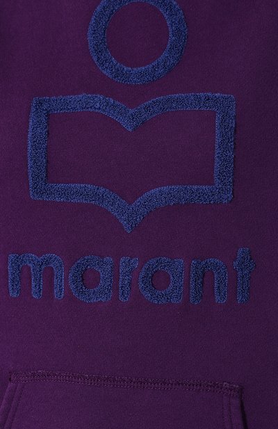 Хлопковое худи ISABEL MARANT ETOILE, арт. SW0031-19A043E/MANSEL, фото 5