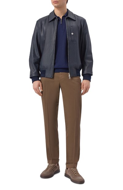 Кожаный бомбер JACOB COHEN, арт. JUE_H0103 080 D1390 RW, фото 2