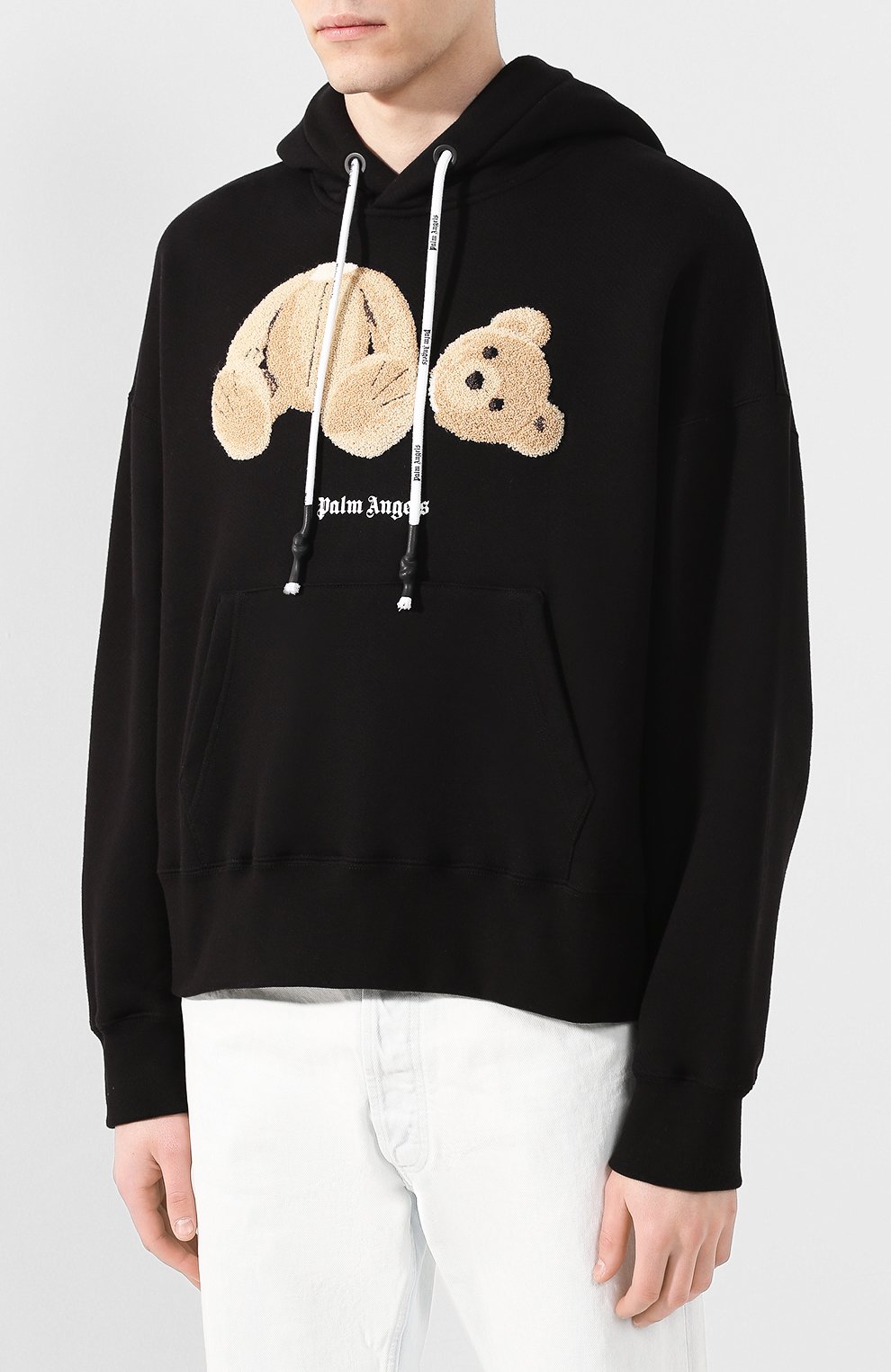 Хлопковое худи PALM ANGELS, арт. PMBB058R206310321088, фото 3